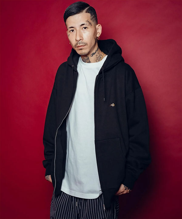 SUBCIETY サブサエティ Guadalupe zip hoodie subciety メンズ パーカー ジップパーカー スウェット ヘビーウェイト 裏起毛 atftps_7