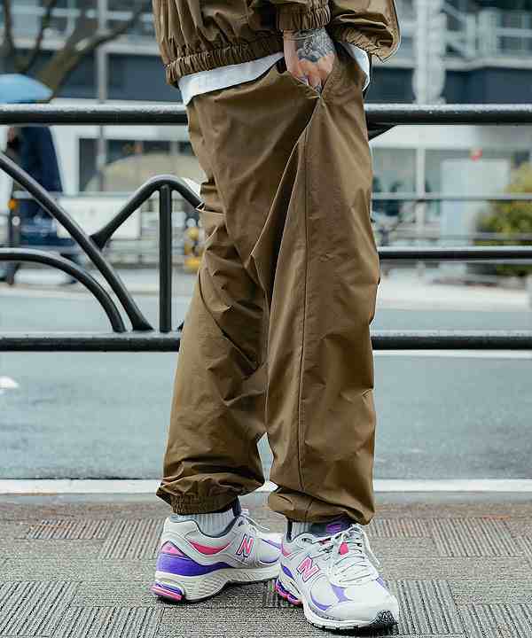 SUBCIETY サブサエティ NYLON PANTS subciety メンズ パンツ イージー