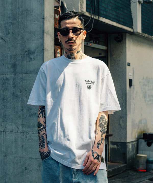 タグ付き Subciety サブサエティー 半袖シャツ L ペイズリー 日本製