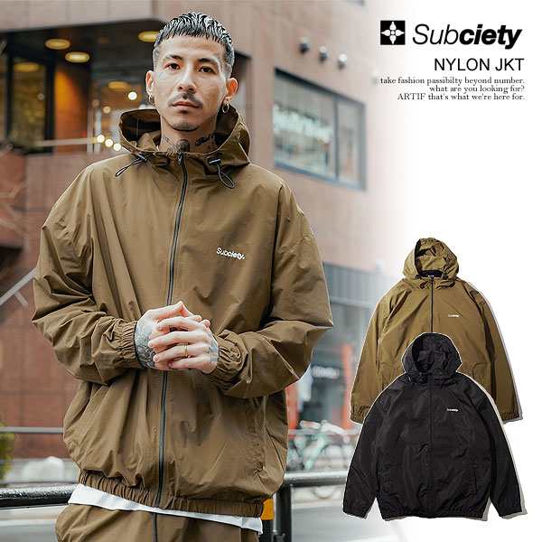 SUBCIETY サブサエティ NYLON JKT subciety メンズ ジャケット