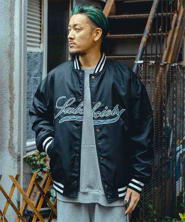 SUBCIETY サブサエティ NYLON STADIUM JKT subciety メンズ ジャケット