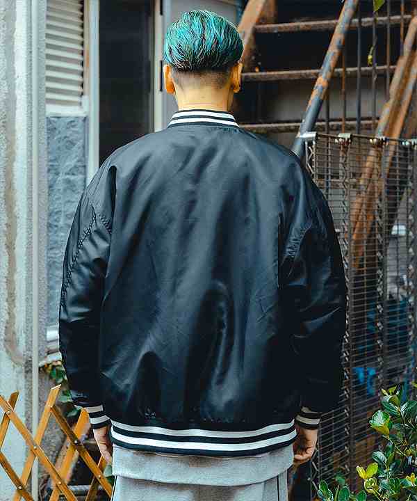 SUBCIETY サブサエティ NYLON STADIUM JKT subciety メンズ ジャケット