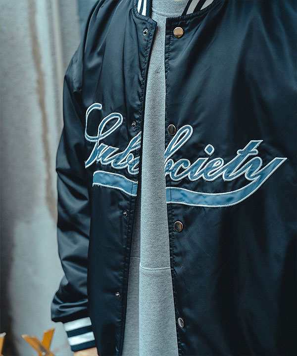 SUBCIETY サブサエティ NYLON STADIUM JKT subciety メンズ ジャケット