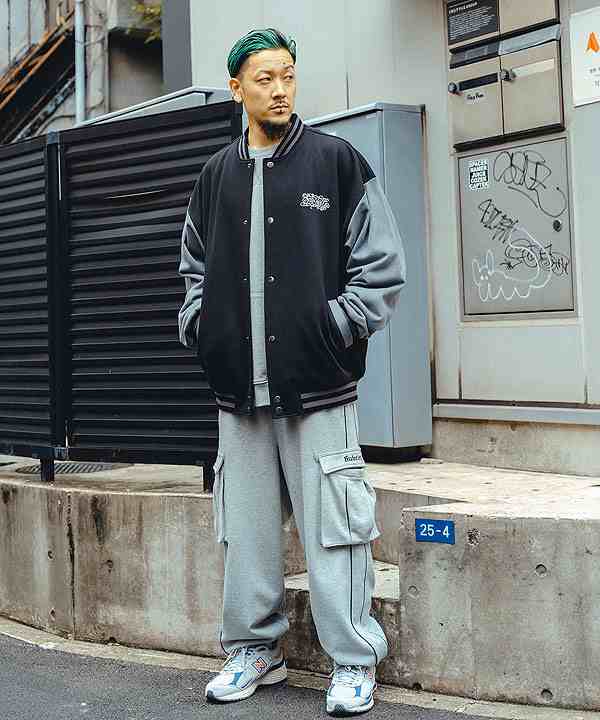 30％OFF SALE セール SUBCIETY サブサエティ SWEAT STADIUM JKT