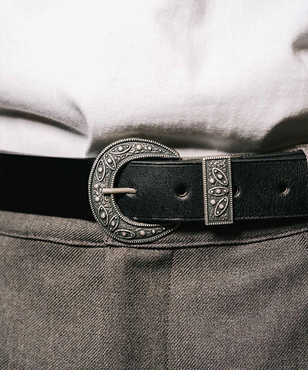 SUBCIETY サブサエティ Western buckle belt subciety メンズ ベルト バックルベルト レザーベルト 送料無料 ストリート atfacc_9