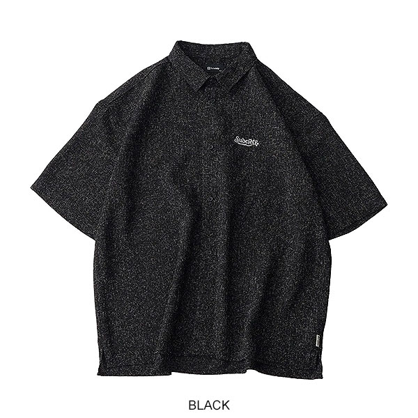 SUBCIETY サブサエティ Summer tweed shirt メンズ シャツ 半袖 サマーツイードシャツ 送料無料 ストリート atftps_8