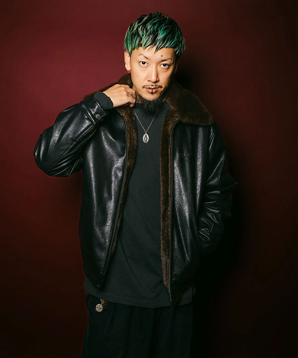 SUBCIETY サブサエティ Fur lining faux leather jkt subciety メンズ 