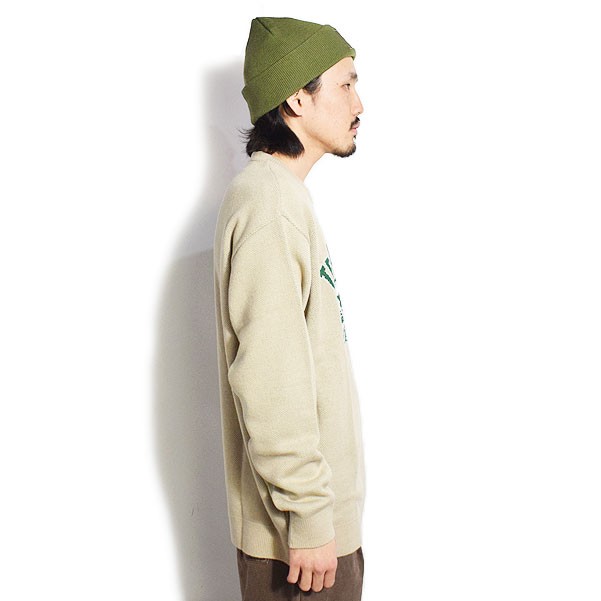 The Endless Summer エンドレスサマー TES COLLEGE BUHI CREWNECK KNIT