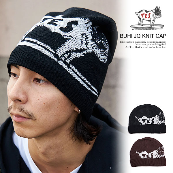 The Endless Summer エンドレスサマー TES BUHI JQ KNIT CAP メンズ ニットキャップ ビーニー atfcap