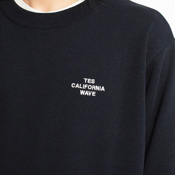 The Endless Summer エンドレスサマー TES LOCAL CREW MILANO RIB KNIT メンズ ニット セーター クルーネック 送料無料 atftps