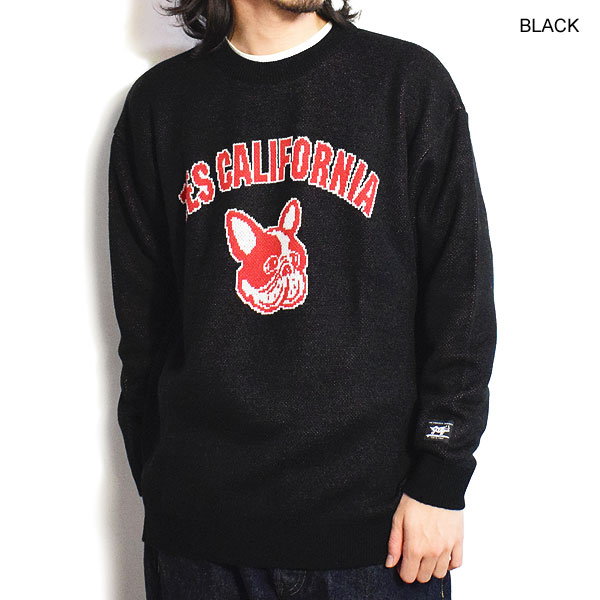 The Endless Summer エンドレスサマー TES COLLEGE BUHI CREWNECK KNIT メンズ ニット セーター クルーネック 送料無料 atftps_2