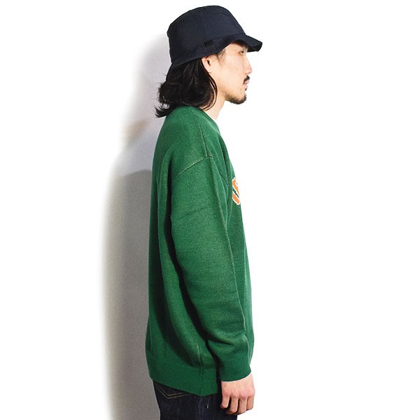 The Endless Summer エンドレスサマー TES COLLEGE BUHI CREWNECK KNIT