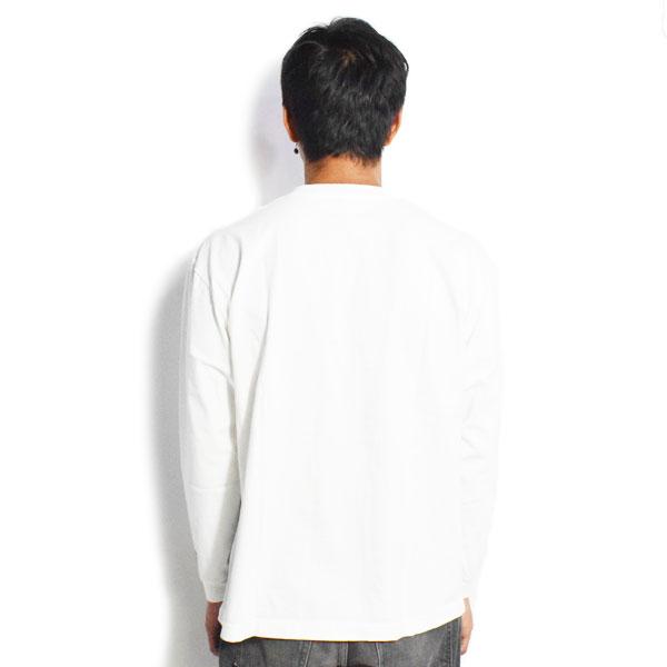 The Endless Summer エンドレスサマー TES BASIC BUHI LONG SLEEVE T-SHIRT -WHITE- メンズ Tシャツ 長袖 ロンT 送料無料 atftps