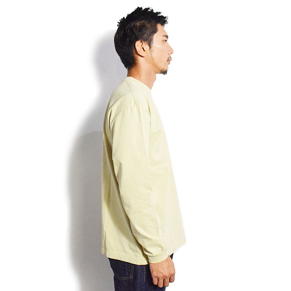 The Endless Summer エンドレスサマー TES BUHI HERO LONG SLEEVE T-SHIRT -BEIGE- メンズ Tシャツ 長袖 ロンT 送料無料 atftps