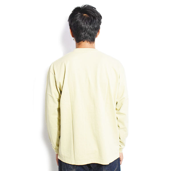 The Endless Summer エンドレスサマー TES BUHI HERO LONG SLEEVE T-SHIRT -BEIGE- メンズ Tシャツ 長袖 ロンT 送料無料 atftps