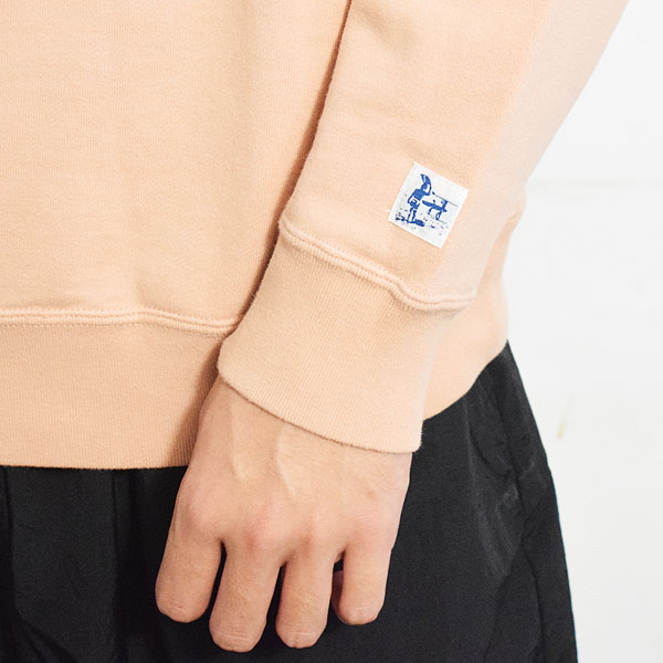 The Endless Summer エンドレスサマー TES THE RUNNER SWEAT CREW NECK -SALMON- メンズ スウェット トレーナー クルーネック atftps