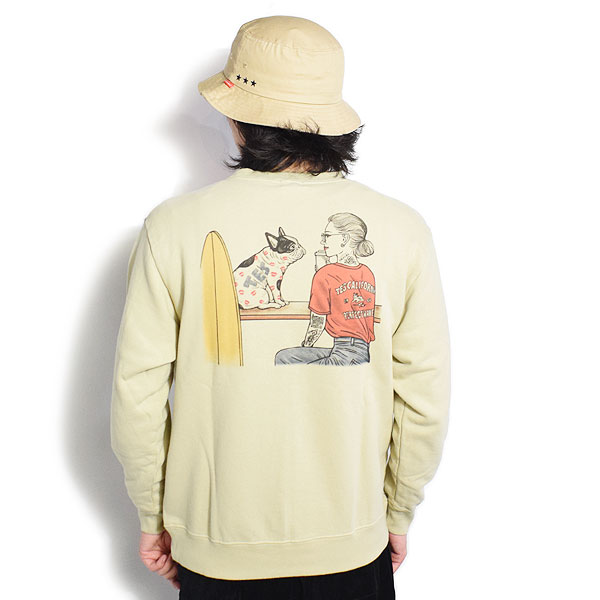The Endless Summer エンドレスサマー TES MALIBU GIRL SWEAT CREW 