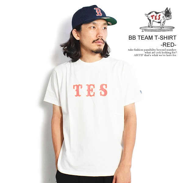 The Endless Summer エンドレスサマー TES BB TEAM T-SHIRT -RED