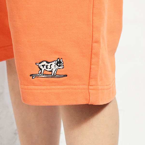 The Endless Summer エンドレスサマー TES OVER DYED SHORTS -ORANGE