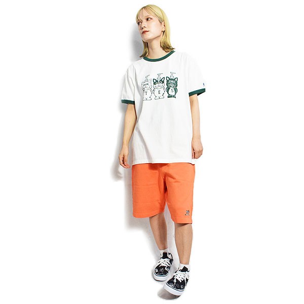 The Endless Summer エンドレスサマー TES OVER DYED SHORTS -ORANGE