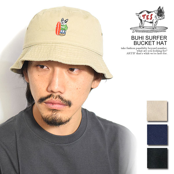 The Endless Summer エンドレスサマー TES BUHI SURFER BUCKET HAT メンズ ハット バケットハット バケハ 刺繍 atfcapの通販は