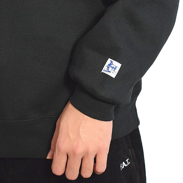 The Endless Summer エンドレスサマー TES COLLEGE EMB BIG SWEAT -BLACK- メンズ スウェット atftps