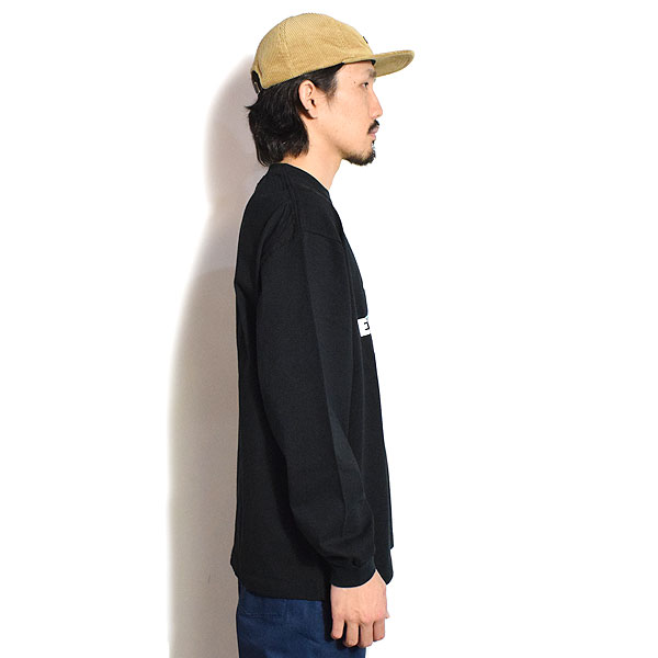 The Endless Summer エンドレスサマー TES CALIFORNIA WAVE LONG SLEEVE T-SHIRT -BLACK- メンズ Tシャツ 長袖 atftps