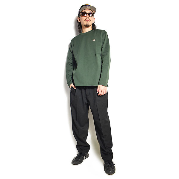 The Endless Summer エンドレスサマー TES ECOPET ACTIVE KNIT -D.GREEN- メンズ ニット 送料無料 ストリート tes atftps