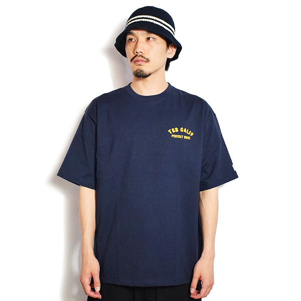 The Endless Summer エンドレスサマー TES VINTAGE CAR EMB T-SHIRT -NAVY- メンズ Tシャツ 半袖 TES ストリート atftps