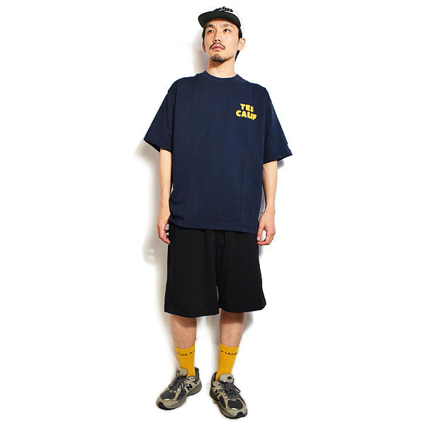 The Endless Summer エンドレスサマー TES PAINTER SUFFER EMB BIG T-SHIRT -NAVY- メンズ Tシャツ 半袖 TES atftps