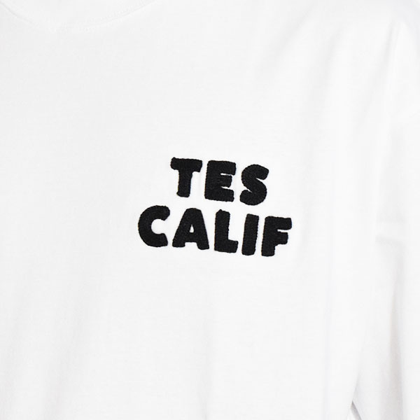 The Endless Summer エンドレスサマー TES PAINTER SUFFER EMB BIG T-SHIRT -WHITE- メンズ Tシャツ 半袖 TES atftps