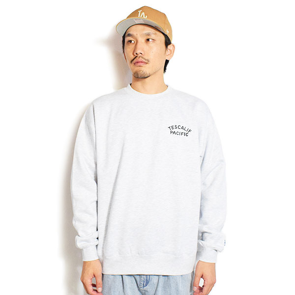 The Endless Summer エンドレスサマー TES 60s ROLLER DERBY EMB BIG SWEAT -OATMEAL- メンズ スウェット トレーナー atftps