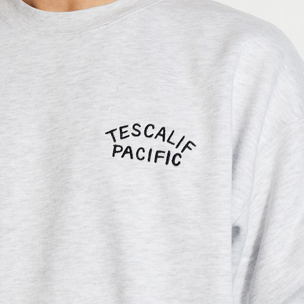 The Endless Summer エンドレスサマー TES 60s ROLLER DERBY EMB BIG SWEAT -OATMEAL- メンズ スウェット トレーナー atftps