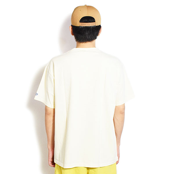 The Endless Summer エンドレスサマー TES ORGANIC COTTON HUNTINGTON BIG T-SHIRT -IVORY- メンズ Tシャツ 半袖 atftps