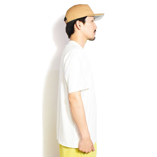 The Endless Summer エンドレスサマー TES ORGANIC COTTON HUNTINGTON BIG T-SHIRT -WHITE- メンズ Tシャツ 半袖 atftps