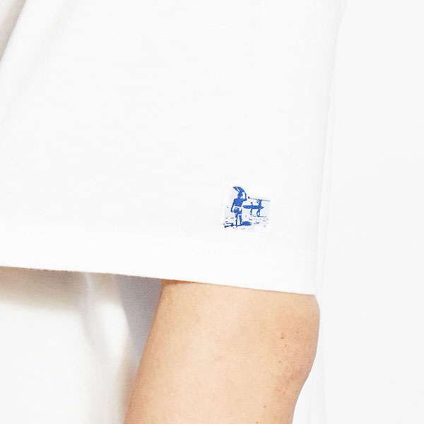 The Endless Summer エンドレスサマー TES ORGANIC COTTON HUNTINGTON BIG T-SHIRT -WHITE- メンズ Tシャツ 半袖 atftps