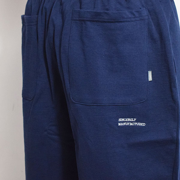 FIDELITY フィデリティ MINI EMB SWEAT SHORTS -DARK NAVY- メンズ ショートパンツ スウェットショーツ 国内生産 atfpts