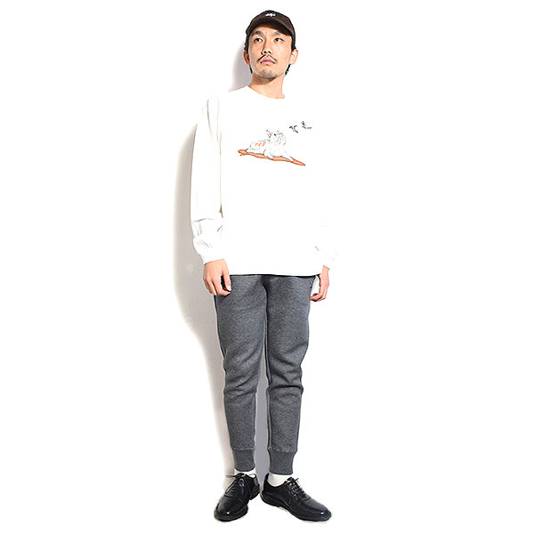 The Endless Summer エンドレスサマー TES SURF FABRIC SLIM PANT -CHARCOAL- パンツ スウェットパンツ TES 送料無料 atfpts