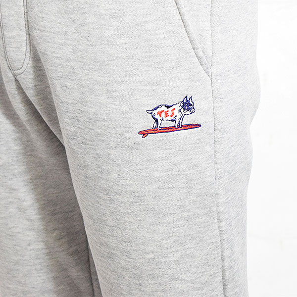 The Endless Summer エンドレスサマー TES SURF FABRIC SLIM PANT -MIX GRAY- パンツ スウェットパンツ TES 送料無料 atfpts