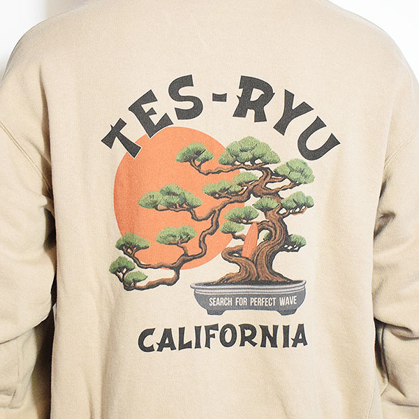 The Endless Summer エンドレスサマー TES CAL LOCAL SWEAT PARKA -BEIGE- メンズ パーカー プルオーバー TES 送料無料 atftps