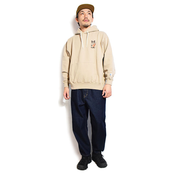 The Endless Summer エンドレスサマー TES CAL LOCAL SWEAT PARKA -BEIGE- メンズ パーカー プルオーバー TES 送料無料 atftps