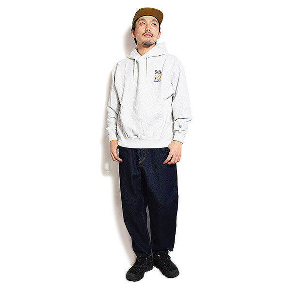 The Endless Summer エンドレスサマー TES CAL LOCAL SWEAT PARKA -MIX GRAY- パーカー プルオーバー TES 送料無料 atftps