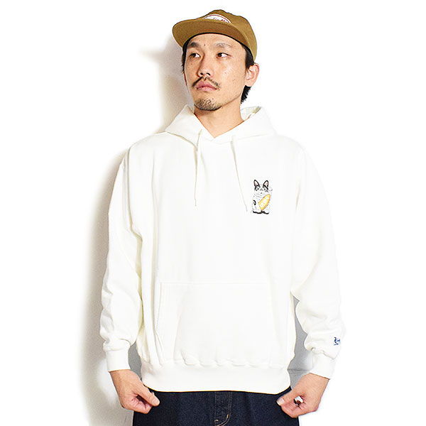 The Endless Summer エンドレスサマー TES CAL LOCAL SWEAT PARKA -WHITE- メンズ パーカー プルオーバー TES 送料無料 atftps