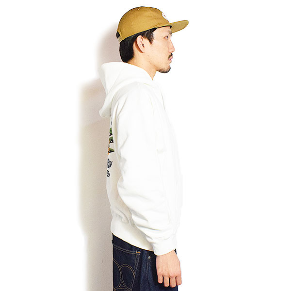 The Endless Summer エンドレスサマー TES CAL LOCAL SWEAT PARKA -WHITE- メンズ パーカー プルオーバー TES 送料無料 atftps