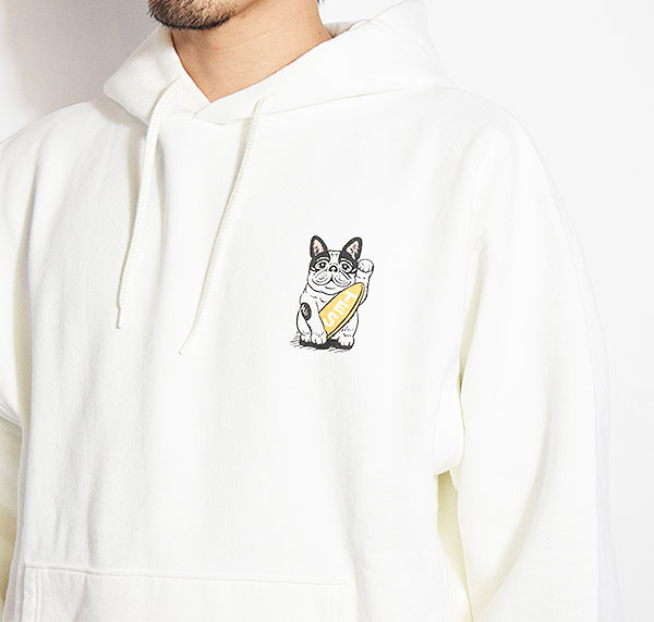 The Endless Summer エンドレスサマー TES CAL LOCAL SWEAT PARKA -WHITE- メンズ パーカー プルオーバー TES 送料無料 atftps