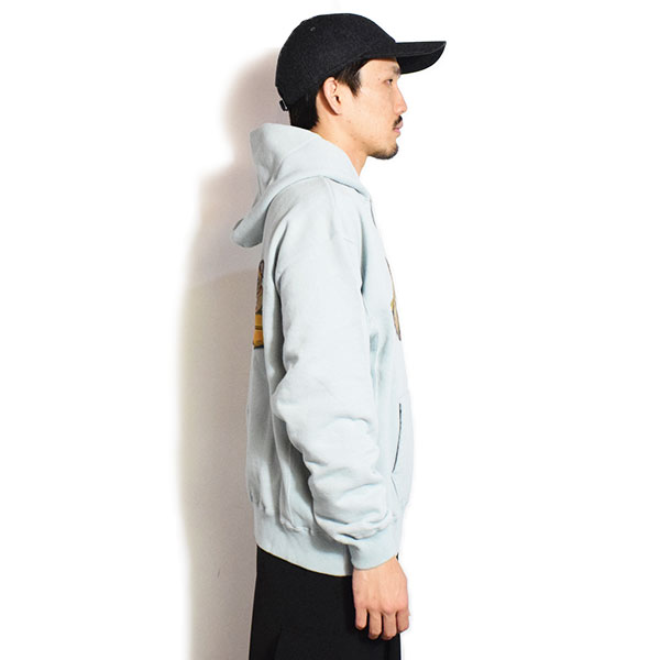 The Endless Summer エンドレスサマー TES 4BUHI SURFER SWEAT PARKA -SAX- メンズ パーカー プルオーバー TES atftps