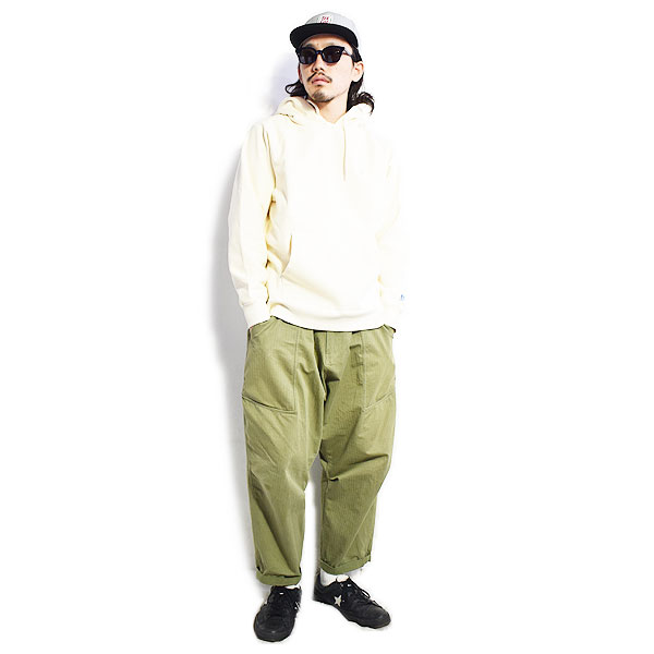 The Endless Summer エンドレスサマー TES BULKY YARN MALIBU PARKA -OFF WHITE- メンズ パーカー 送料無料 ストリート tes atftps