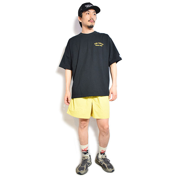 The Endless Summer エンドレスサマー HUNTINGTON NYLON SHORTS -YELLOW- メンズ ショートパンツ ショーツ atfpts