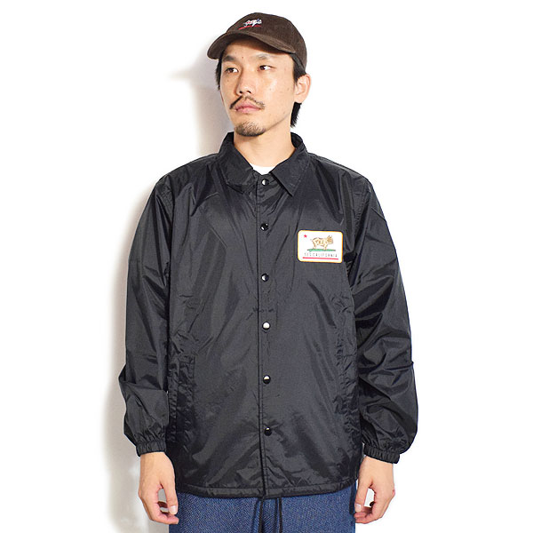 The Endless Summer エンドレスサマー TES CALIFORNIA REPUBUHIC COACH JACKET -BLACK- メンズ ジャケット コーチ atfjkt