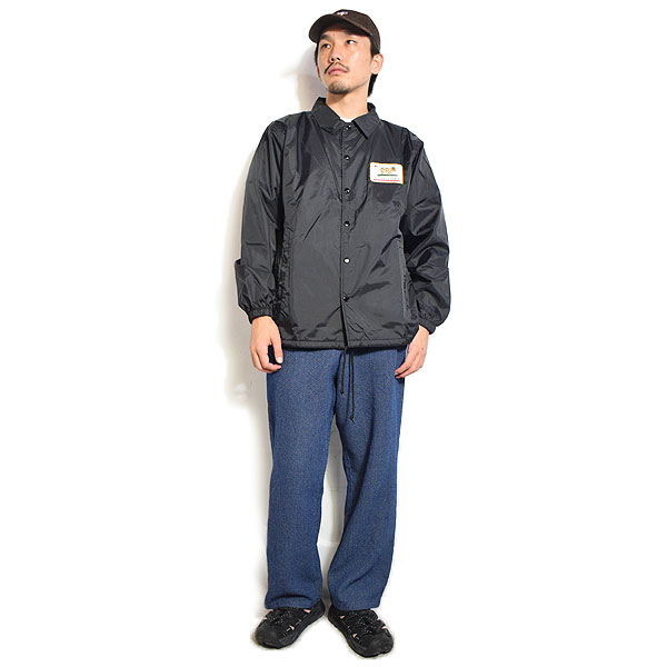 The Endless Summer エンドレスサマー TES CALIFORNIA REPUBUHIC COACH JACKET -BLACK- メンズ ジャケット コーチ atfjkt